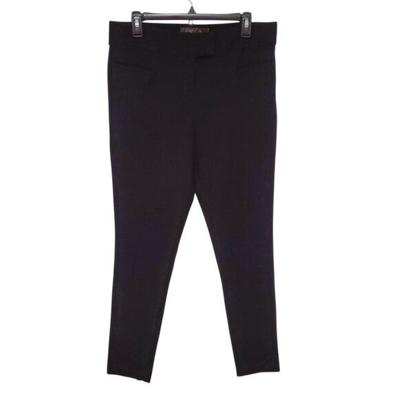 Alexa Rae Pants Womens 12 Black Stretch Tapered Leg Trouser - Picture 2 of 12